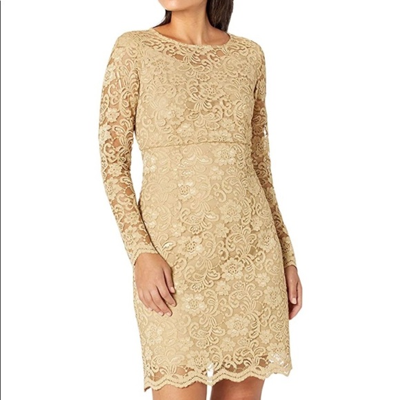 Nanette Lepore Dresses & Skirts - New Nanette Lepore Long Sleeve Lace Shift Dress